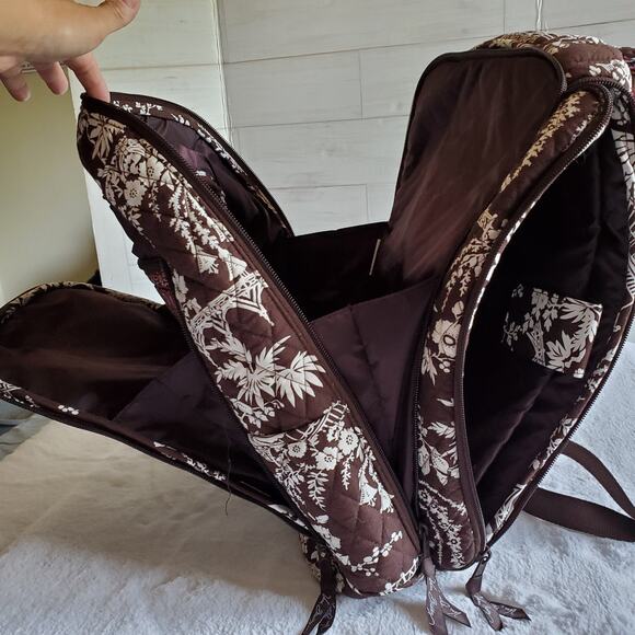 Vera Bradley Backpack in Imperial Toile Retired Pattern - Picture 7 of 9